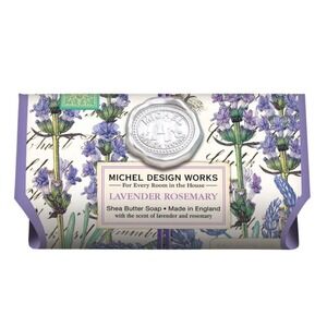 Michel Design Works Lavender Rosemary Shea Butter Soap 8.7oz Made in England NEW